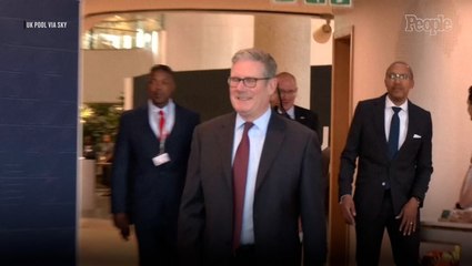 U.K. Prime Minister Keir Starmer Stumbles While Arriving at G20 Summit