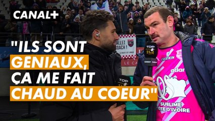 Romain Briatte face à son fan club