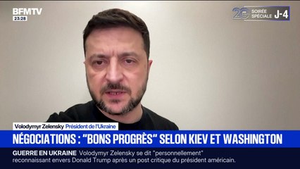 Plan de paix pour l'Ukraine: Volodymyr Zelensky déclare que les négociations "se poursuivront jusqu'à ce soir"