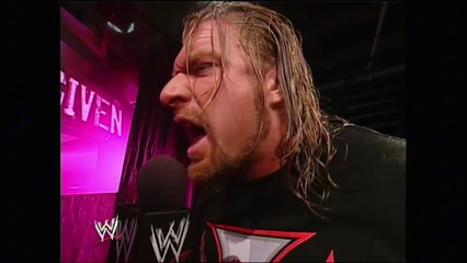 Triple H interview before title match with Randy Orton! - Unforgiven 2004 12/9/04