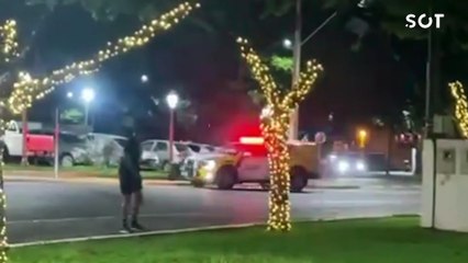Motociclista foge da Polícia Militar, sofre queda e acaba preso em Paranavaí; Veja o momento da queda