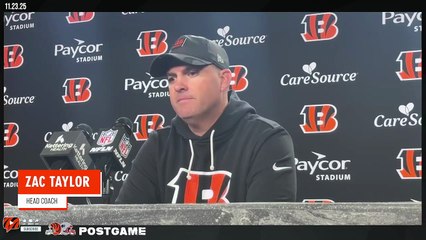 Zac Taylor on Bengals' Loss to Patriots, Joe Flacco's Performance, the Defense and More