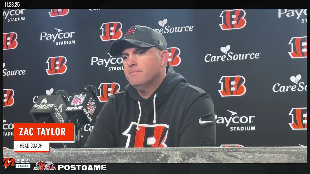 Zac Taylor on Bengals' Loss to Patriots, Joe Flacco's Performance, the Defense and More