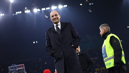 Allegri: "Brilliant from the team, let's celebrate"