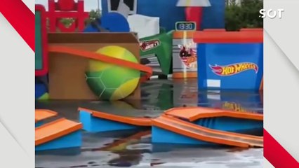 Motociclista morre durante apresentação no Beto Carrero World na Penha (SC)