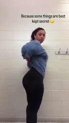 @skylarcuevas My face just tells how over the workout I was 😂   “It’s not a secret anymore”… almost as if that’s the whole point   • • •