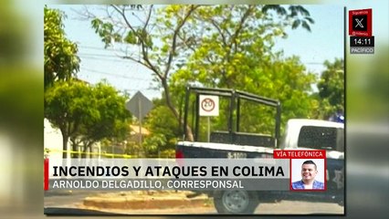 Colima sufre de ataques simultáneos a vehículos y una tienda: inseguridad en tres municipios