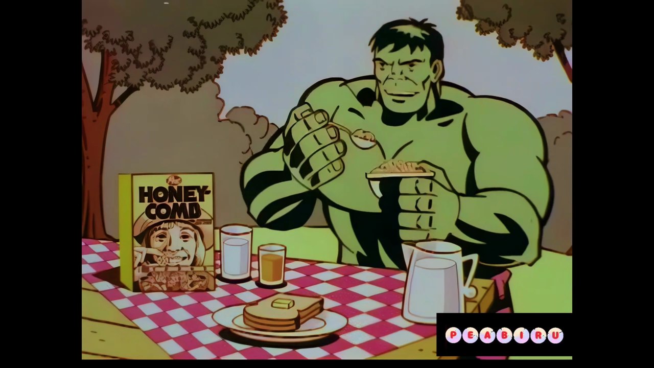 Cereal Honey Comb e o Hulk