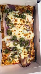 French Tacos Gratiné Bacon 🥓 & Olives  #BR3 #food #foodlover #halal #Tacos