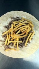 French Tacos Viande Hachée Sauce Blanche & Gruyère #BR3 #food #foodlover #halal #FrenchTacos