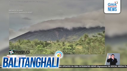 Bulkang Kanlaon, nagbuga ng abo kanina | Balitanghali