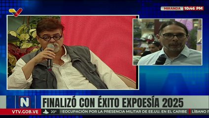 Vicepdte. Sectorial Freddy Ñáñez: La poesía es la máxima representación del ser humano en el planeta