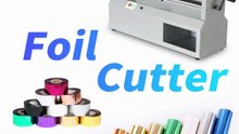 INTRODUCING ZONESUN ZS-FC1 Foil Roll Cutting Machine Hot Foil Paper Dispenser Leather Stamping Equipment
