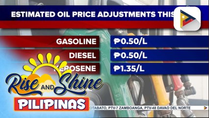 Dagdag-bawas sa presyo ng mga produktong petrolyo, asahan bukas