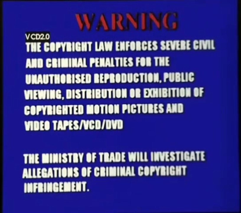 Opening to Shark Tale 2005 Malaysian VCD (AVSEQ01)