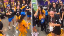 Tigres Femenil celebra a lo grande el campeonato del Apertura 2025; así presumen sus medallas y trofeo