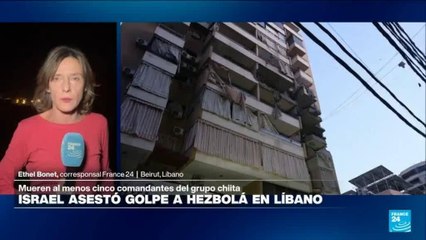 Desde Beirut: jefe de Estado mayor y comandantes de Hezbolá mueren tras ataque israelí