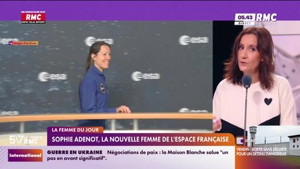 Le Portrait de Virginie Phulpin : Sophie Adenot, la nouvelle femme de l'espace française - 24/11
