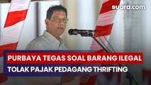 Purbaya Tegas soal Barang Ilegal, Tepis Tawaran Pajak dari Pedagang Thrifting