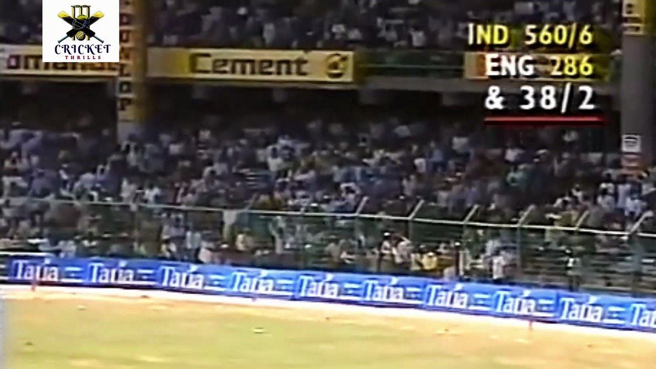 Robin Smith 56 off 89 Balls 103 Mins 10 Fours vs India 2nd Test at Chennai, Feb 1993
