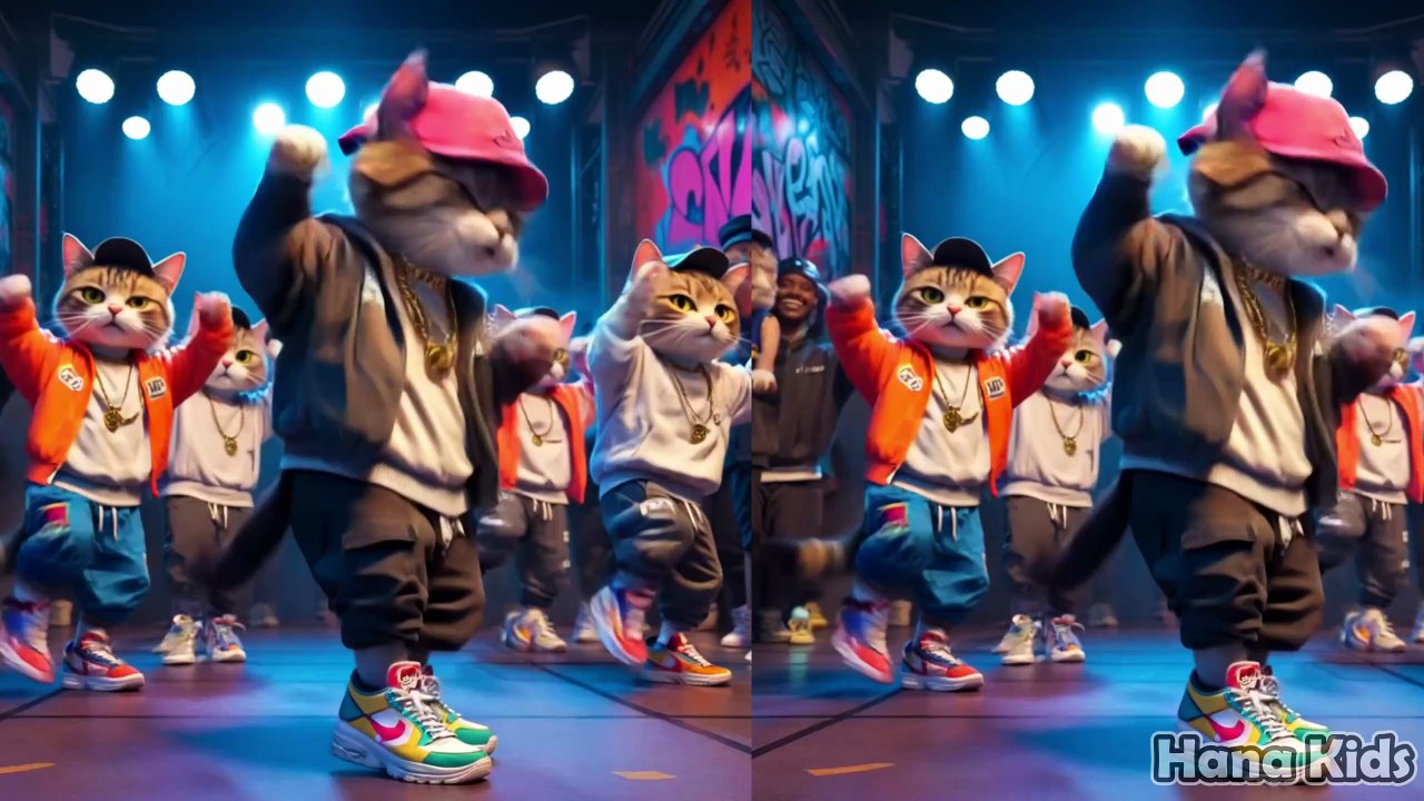 Funny Cat Videos: Adorable Dancing Cats - Balonku ada lima