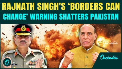 VIDEO: 'Borders CAN Change': Rajnath Singh’s EXPLOSIVE Remark Stuns Pakistan | OP Sindoor 2.0 Soon?