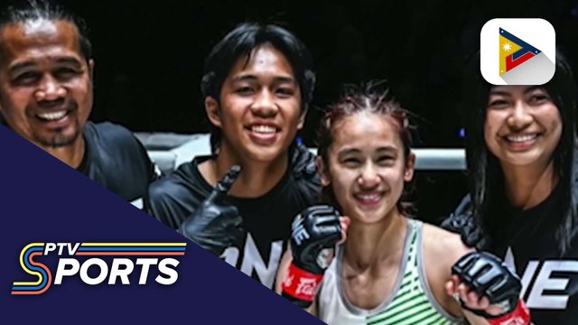 Pinay striker Islay Bomogao, panalo kontra Thai fighter sa ONE Friday Fights 134