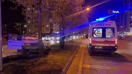 Yolda yarışan trafik teröristleri ortalığı savaş yerine çevirdi!