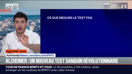 SIGNÉ BFM - Un test sanguin autorisé aux États-Unis pour diagnostiquer la maladie d’Alzheimer