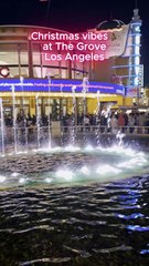 ✨ Christmas vibes at The Grove, Los Angeles ?