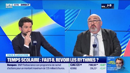 Emmanuel Lechypre face à Raphaël Legendre : Temps scolaire, faut-il revoir les rythmes ? - 24/11