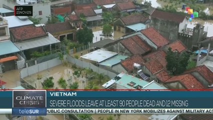 VIETNAM l Severe floods leave at least 90 people dead