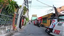Lovely Day on Fortune Street in Taguig City in the Philippines