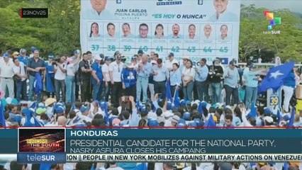 HONDURAS l Pres. candidate for the National Party, Nasry Asfura, concluded his campaign