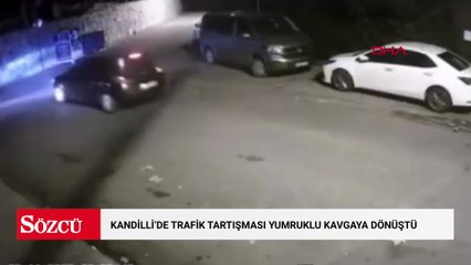 Üsküdar'da yol verme tartışmasında çarptığı otomobilin sürücüsü tarafından darbedildi
