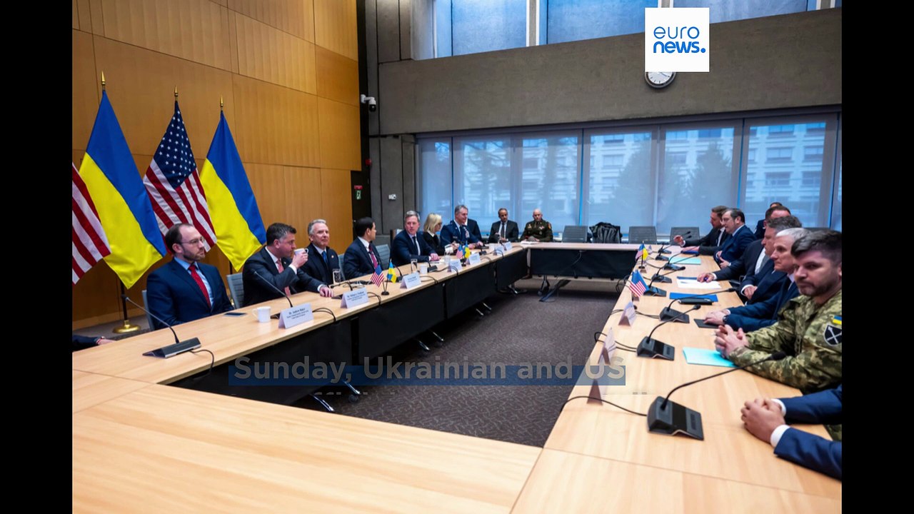 US and Ukraine make progress in Geneva talks to end Russia's invasion