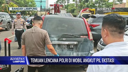 Temuan Lencana Polri di Mobil Angkut Pil Ekstasi