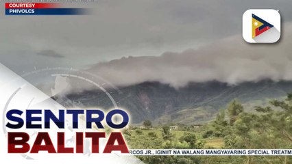 Bulkang Kanlaon, nagbuga ng abo kaninang umaga; Bulkang Taal, nagkaroon ng minor phreatomagmatic eruption kahapon