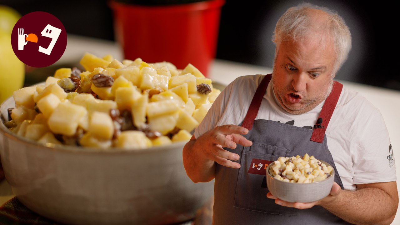 Ensalada de manzana: la receta mexicana típica de Navidad