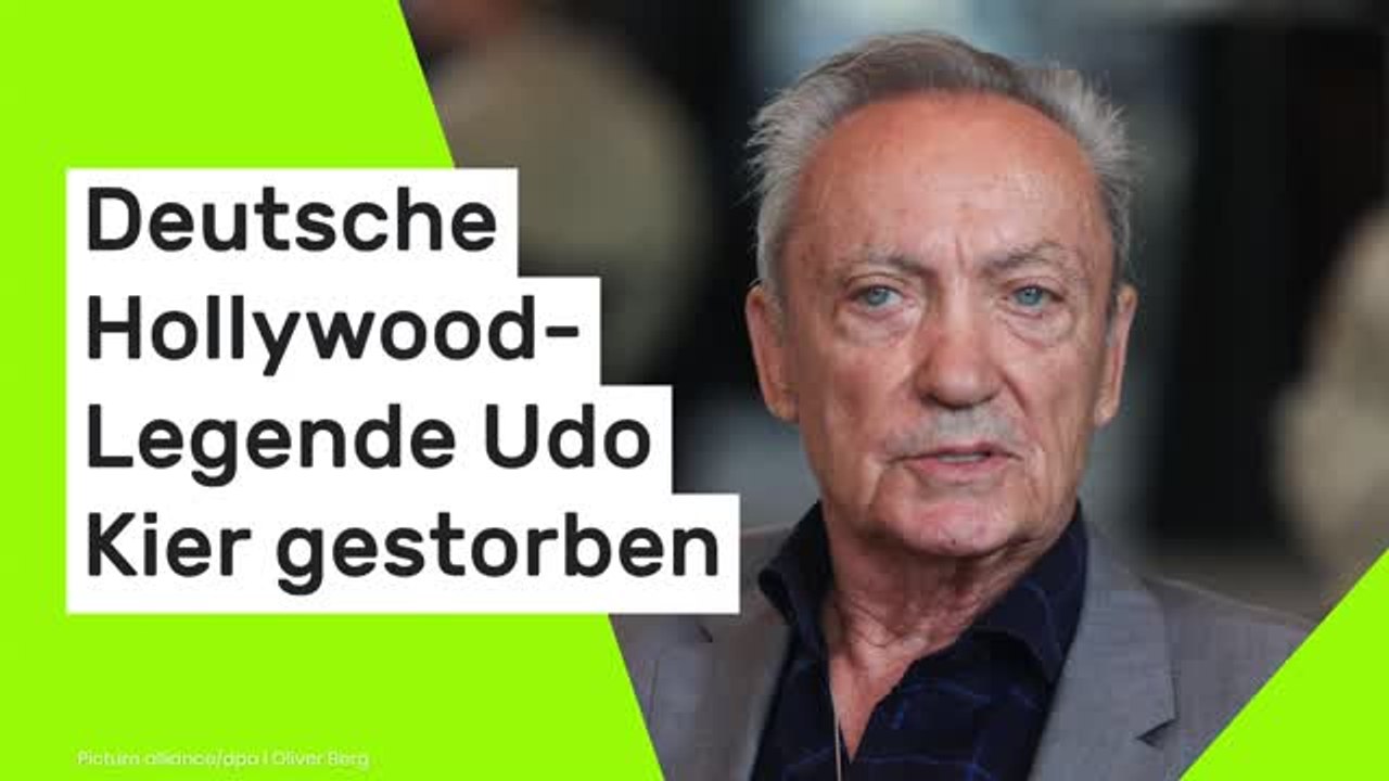 Udo Kier ist tot: Deutsche Hollywood-Legende mit 81 Jahren gestorben