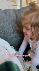 Baby And Toddler Obsess Over Little Brother