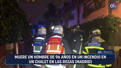 Muere un hombre de 96 años en un incendio en un chalet en Las Rozas (Madrid)