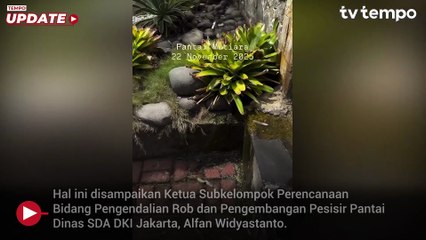 Respons Dinas SDA DKI Jakarta soal Tanggul Pantai Mutiara yang Rembes