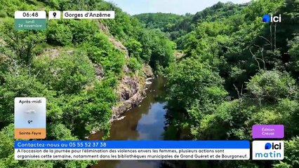 24/11/2025 - ici matin par ici Creuse en vidéo