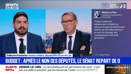 Guillaume Kasbarian, député Ensemble, estime que le vote d'un budget "est possible"