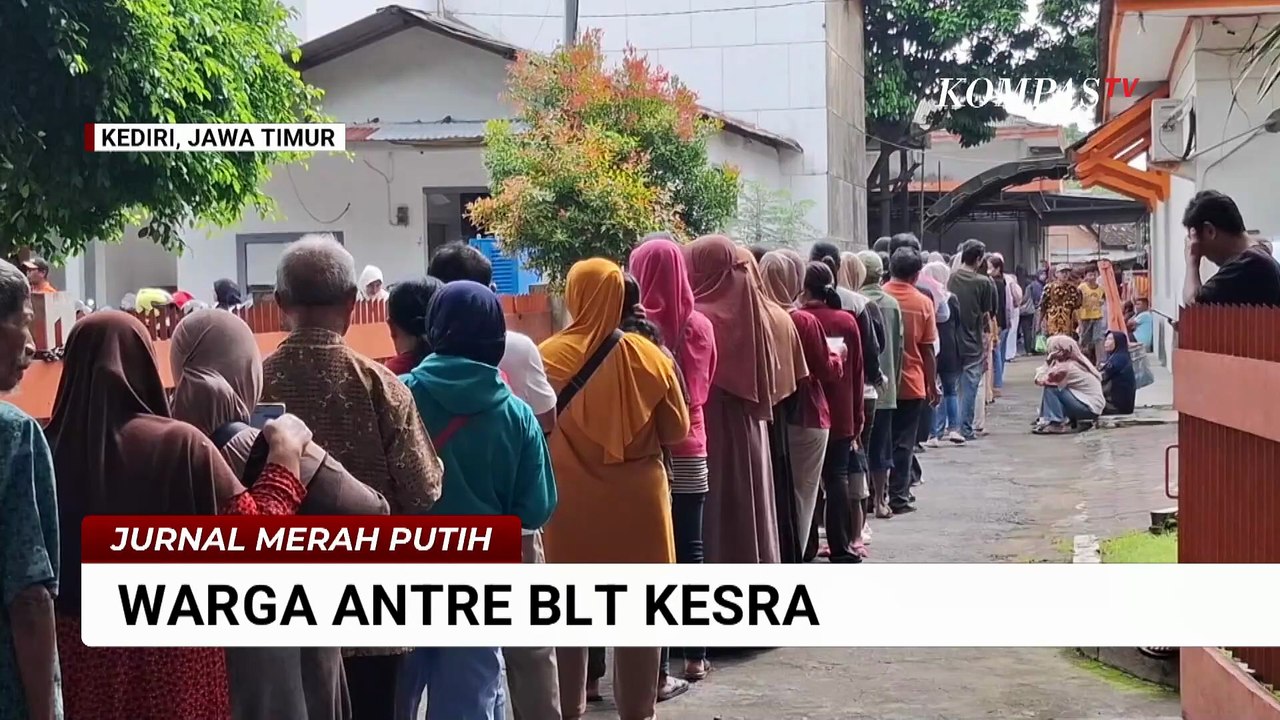 Rela Antre Berjam-jam, Ini Kata Warga Usai Terima BLT Kesra | JMP