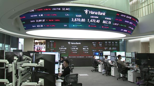 외국인 '팔자' 전환에...코스피 3,846 하락 마감 / YTN