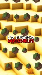 Les Situations Impossibles sur Minecraft