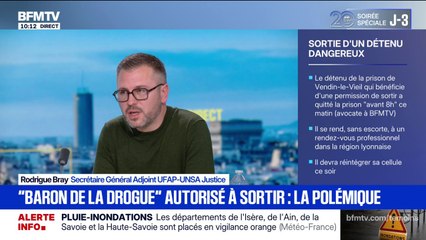 Permission de sortir pour un détenu de Vendin-le-Vieil: le syndicat UFAP-UNSA Justice ne se dit "pas opposé à la réinsertion" mais pointe "du non-sens"