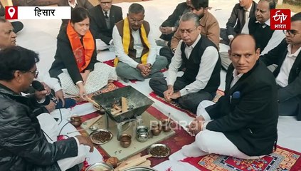 हिसार हुआ गर्वित: पेडवाड़ के सूर्यकांत बने देश के CJI, शहर में हवन, रक्तदान शिविर का आयोजन, ढोल-नगाड़े बजाकर मनाया गया जश्न